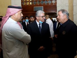 Trablus’ta Türkiye, Libya ve Katar’dan heyetlerarası görüşme