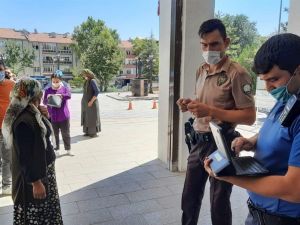 Polatlı’da iki covid hastasına izolasyon cezası