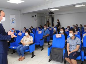 Yabancı dil desteği kapsamında kursu tamamlayanlar sertifikalarını aldı