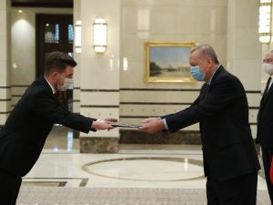 Cumhurbaşkanı Erdoğan, Bosna Hersek Büyükelçisini kabul etti