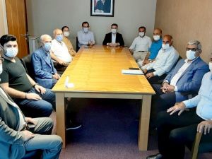 AK Partili belediye başkanları genel merkezde bir araya geldi
