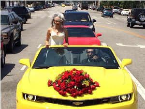 Los Angeles’te Düğün Konvoyu