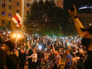 Rusya’daki Belarus protestolarında 11 kişi gözaltında