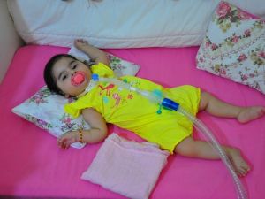 SMA hastası Rümeysa bebek iyileşmek için yardım bekliyor