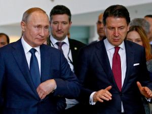 Putin ve Conte, Libya ile Belarus’u görüştü