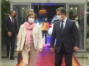 Fransa Savunma Bakanı Parly, IKBY Başbakanı Barzani ile görüştü