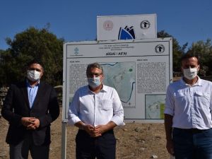 Yunusemre ve Aliağa Belediyesi Aigai’de tarihe ışık tutacak