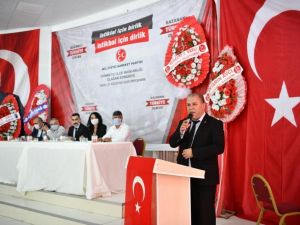 MHP Sailmbeyli İlçe Başkanı Esentürk güven tazeledi