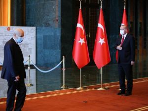 Cumhurbaşkanı Erdoğan, tebrikleri kabul etti