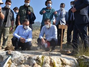 Bakan Kasapoğlu jeopark çalışmalarını inceledi
