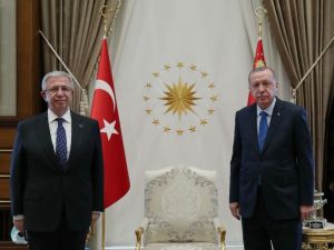 Cumhurbaşkanı Erdoğan, Mansur Yavaş’ı kabul etti