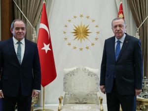Cumhurbaşkanı Erdoğan, Cezayir Dışişleri Bakanını kabul etti