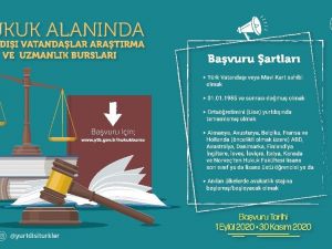 YTB’den yurt dışında hukuk eğitimi alan gençlere burs