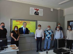 Ortaca’da interneti olmayana EBA destek noktaları kuruldu