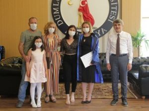 DPÜ mezuniyet törenleri devam ediyor