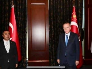 Ak Partiye geçen Kozluk Belediye Başkanı Cumhurbaşkanı ile görüştü