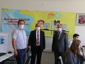 Müdür Başyiğit, EBA Destek Noktası açılışı yaptı