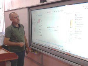 Atatürk İlkokulu’nda uzaktan eğitim