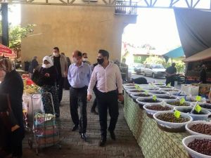 Şaphane pazarında sıkı denetim