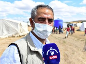 Büyükşehir Belediyesinden mevsimlik işçilere hijyen paketi