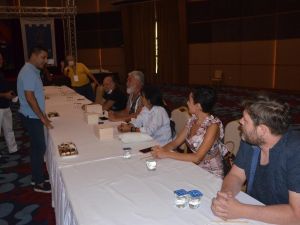 Başkan Günel jüri üyeleriyle buluştu