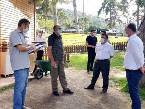 Mesire alanlarında Korona virüs denetimi