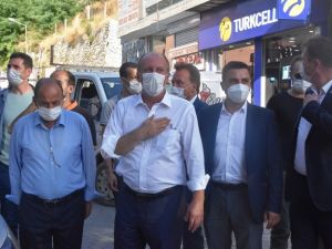 Muharrem İnce Bitlis’te esnafı ziyaret etti