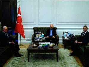 Başkan Yıldırım’dan İçişleri Bakanı Soylu’ya ziyaret