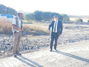 Altıntaş canlı hayvan pazarı çevre düzenleme çalışmaları