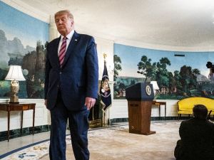 Trump’ın Nevada mitingi, korona virüs kısıtlamaları nedeniyle iptal edildi