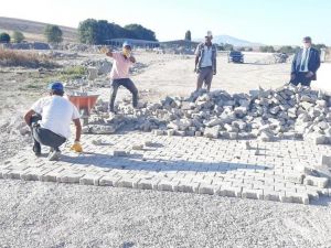 Altıntaş canlı hayvan pazarı çevre düzenleme çalışmaları