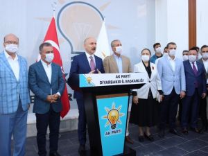 Ulaştırma ve Altyapı Bakanı Karaismailoğlu: "18 yılda Diyarbakır’a 7 milyar liranın üzerinde yatırım yapıldı"