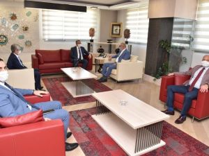 Başkan Ergün MHP’li Akçay’a pandemi çalışmaları hakkında bilgi verdi