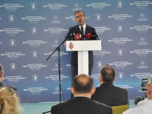 Bakan Kasapoğlu: "Bizim siyasetimizde üretmek var, bizim siyasetimizde hizmet etmek var"