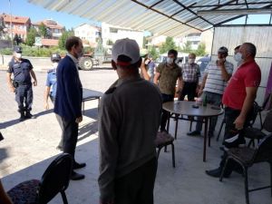 Dumlupınar’da Korona virüs denetimleri aralıksız devam ediyor