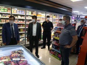 Yatağan’da Covid-19 denetimleri sürüyor