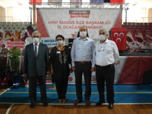 Tarsus MHP’de Mehmet Çelik başkan oldu