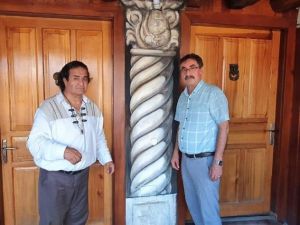 Afrodisias ünlü ressamın fırçasında Karacasu ilçe merkezine taşınacak