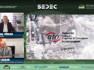 ATO Başkanı Baran, sanal olarak gerçekleşen SEDEC 2020’de konuştu