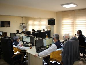 Aydın 112 Komuta Kontrol Merkezi vakalara daha hızlı yetişiyor
