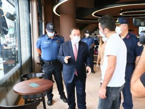 Eyüpsultan’da geniş kapsamlı korona virüs denetimi