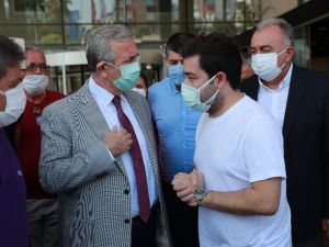 Mansur Yavaş’tan Başkan Böcek’e ziyaret