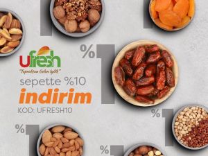 Ufresh, virüs düşmanı kuruyemişlerde indirim kampanyası başlattı