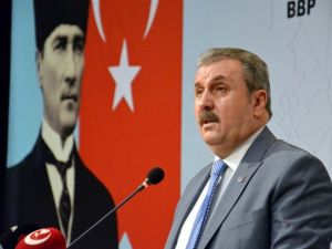 BBP Genel Başkanı Destici, partisinin 12’nci Olağan Kongresi’nde konuştu