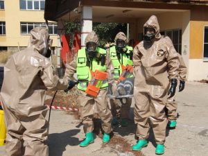 Aydın’da KBRN eğitimi yapıldı