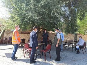 Aslanapa’da Korona virüs denetimleri