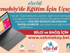 Çekmeköy’de EBA-BİL eğitim için uçuyor