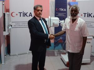 TİKA’dan Somali’deki devlet hastanesine ekipman desteği