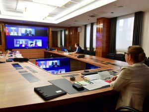 Ticaret Bakanı Pekcan, 38’inci Amerikan-Türk Konferansı’na video konferans yöntemiyle katıldı