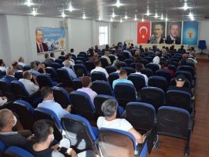 AK Parti Kocaeli Milletvekili Yaman Batman’da partililerle bir araya geldi